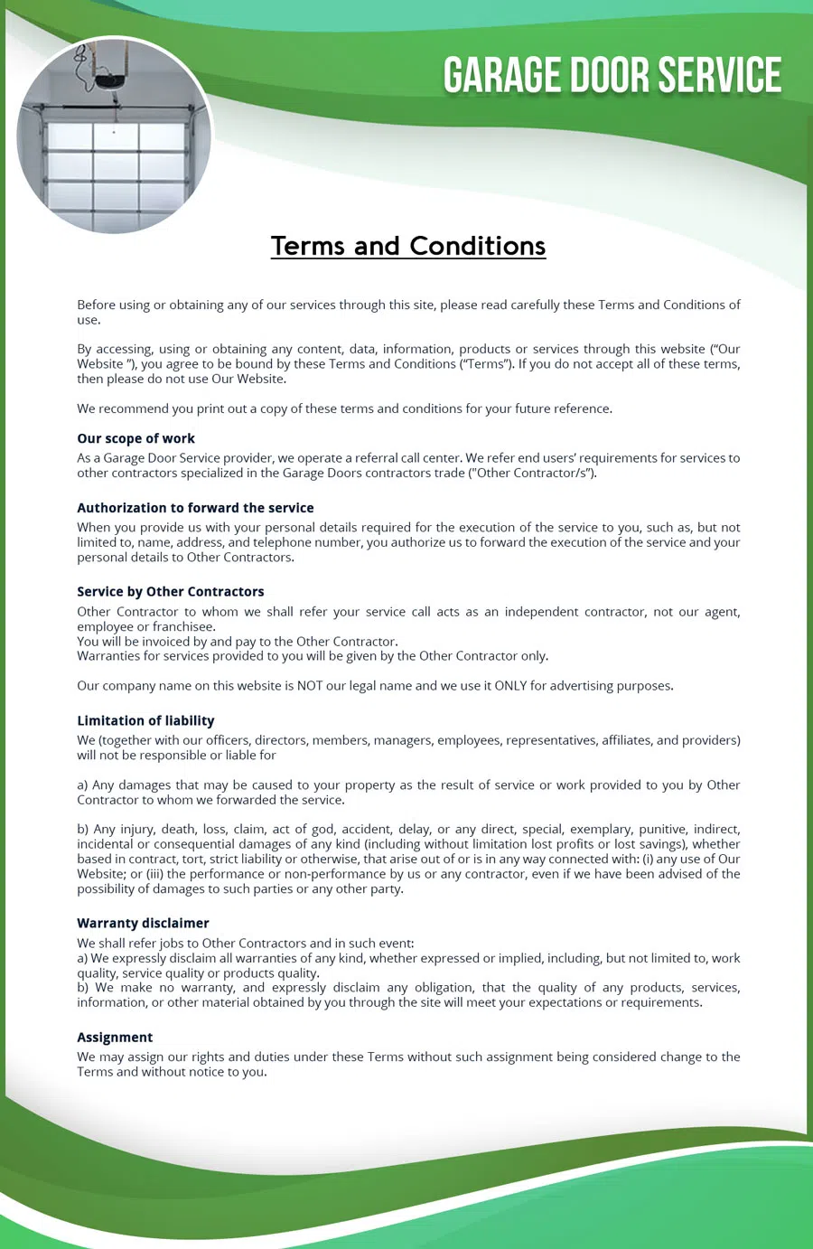 Quality Garage Door Service Hitchcock, TX 409-433-9262